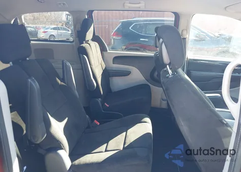 2013 Dodge Grand Caravan Sxt из США, поврежденный, VIN 2C4RDGCG4DR686424